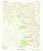 Little Fielder Draw Texas Historical topographic map, 1:24000 scale, 7.5 X 7.5 Minute, Year 1970