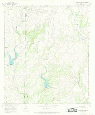 Little Grape Creek Texas Historical topographic map, 1:24000 scale, 7.5 X 7.5 Minute, Year 1967