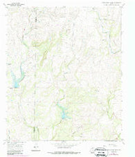 Little Grape Creek Texas Historical topographic map, 1:24000 scale, 7.5 X 7.5 Minute, Year 1967
