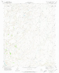 Little Indian Creek Texas Historical topographic map, 1:24000 scale, 7.5 X 7.5 Minute, Year 1971