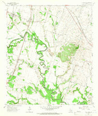 Little River Texas Historical topographic map, 1:24000 scale, 7.5 X 7.5 Minute, Year 1964
