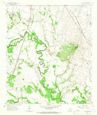 Little River Texas Historical topographic map, 1:24000 scale, 7.5 X 7.5 Minute, Year 1964