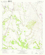 Little River Texas Historical topographic map, 1:24000 scale, 7.5 X 7.5 Minute, Year 1964