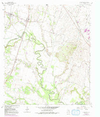 Little River Texas Historical topographic map, 1:24000 scale, 7.5 X 7.5 Minute, Year 1964