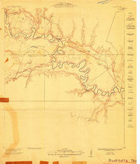 Little River Texas Historical topographic map, 1:24000 scale, 7.5 X 7.5 Minute, Year 1910