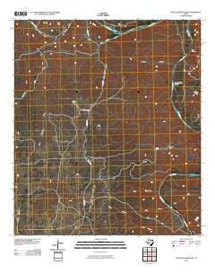Little Fielder Draw Texas Historical topographic map, 1:24000 scale, 7.5 X 7.5 Minute, Year 2010