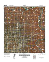 Little Fielder Draw Texas Historical topographic map, 1:24000 scale, 7.5 X 7.5 Minute, Year 2012