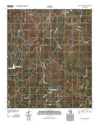 Little Grape Creek Texas Historical topographic map, 1:24000 scale, 7.5 X 7.5 Minute, Year 2010