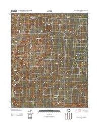 Little Indian Creek Texas Historical topographic map, 1:24000 scale, 7.5 X 7.5 Minute, Year 2012