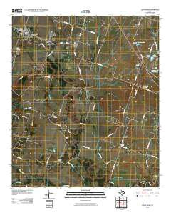 Little River Texas Historical topographic map, 1:24000 scale, 7.5 X 7.5 Minute, Year 2010