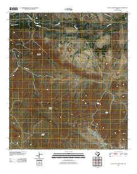 Little Star Mountain Texas Historical topographic map, 1:24000 scale, 7.5 X 7.5 Minute, Year 2010