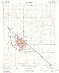 Littlefield Texas Historical topographic map, 1:24000 scale, 7.5 X 7.5 Minute, Year 1964