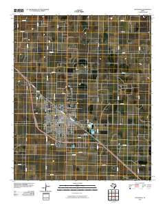 Littlefield Texas Historical topographic map, 1:24000 scale, 7.5 X 7.5 Minute, Year 2010