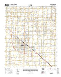 Littlefield Texas Current topographic map, 1:24000 scale, 7.5 X 7.5 Minute, Year 2016