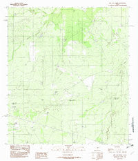 Live Oak Creek Texas Historical topographic map, 1:24000 scale, 7.5 X 7.5 Minute, Year 1982