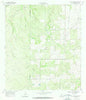 Live Oak Hollow Texas Historical topographic map, 1:24000 scale, 7.5 X 7.5 Minute, Year 1969