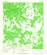 Live Oak Ranch Texas Historical topographic map, 1:24000 scale, 7.5 X 7.5 Minute, Year 1964