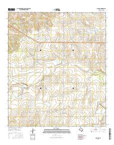 Live Oak Texas Current topographic map, 1:24000 scale, 7.5 X 7.5 Minute, Year 2016