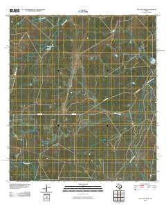 Live Oak Creek Texas Historical topographic map, 1:24000 scale, 7.5 X 7.5 Minute, Year 2010