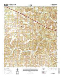 Live Oak Draw Texas Current topographic map, 1:24000 scale, 7.5 X 7.5 Minute, Year 2016