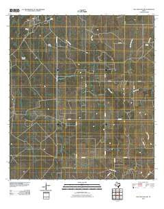 Live Oak Hollow Texas Historical topographic map, 1:24000 scale, 7.5 X 7.5 Minute, Year 2010