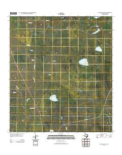 Live Oak Lake Texas Historical topographic map, 1:24000 scale, 7.5 X 7.5 Minute, Year 2013