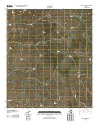 Live Oak Ranch Texas Historical topographic map, 1:24000 scale, 7.5 X 7.5 Minute, Year 2010