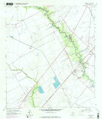 Liverpool Texas Historical topographic map, 1:24000 scale, 7.5 X 7.5 Minute, Year 1963