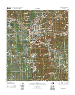 Livingston Texas Historical topographic map, 1:24000 scale, 7.5 X 7.5 Minute, Year 2013