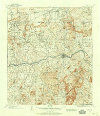 Llano Texas Historical topographic map, 1:125000 scale, 30 X 30 Minute, Year 1909