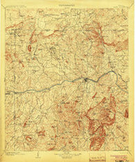 Llano Texas Historical topographic map, 1:125000 scale, 30 X 30 Minute, Year 1904
