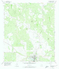 Llano North Texas Historical topographic map, 1:24000 scale, 7.5 X 7.5 Minute, Year 1955