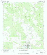 Llano North Texas Historical topographic map, 1:24000 scale, 7.5 X 7.5 Minute, Year 1955