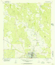Llano North Texas Historical topographic map, 1:24000 scale, 7.5 X 7.5 Minute, Year 1955