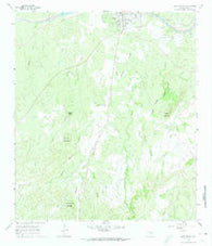 Llano South Texas Historical topographic map, 1:24000 scale, 7.5 X 7.5 Minute, Year 1960