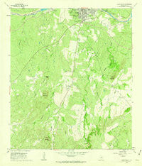Llano South Texas Historical topographic map, 1:24000 scale, 7.5 X 7.5 Minute, Year 1960