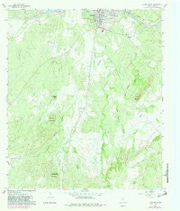 Llano South Texas Historical topographic map, 1:24000 scale, 7.5 X 7.5 Minute, Year 1960