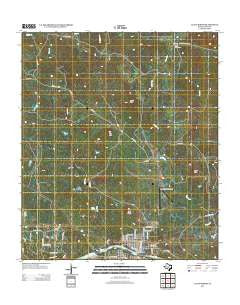 Llano North Texas Historical topographic map, 1:24000 scale, 7.5 X 7.5 Minute, Year 2012