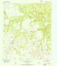 Lloyd Mountain Texas Historical topographic map, 1:24000 scale, 7.5 X 7.5 Minute, Year 1954