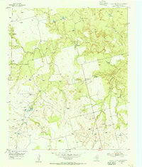 Lloyd Mountain Texas Historical topographic map, 1:24000 scale, 7.5 X 7.5 Minute, Year 1954