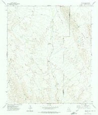 Lobo SW Texas Historical topographic map, 1:24000 scale, 7.5 X 7.5 Minute, Year 1972