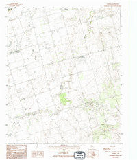 Lockett Texas Historical topographic map, 1:24000 scale, 7.5 X 7.5 Minute, Year 1990