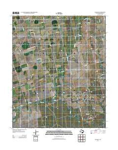 Lockett Texas Historical topographic map, 1:24000 scale, 7.5 X 7.5 Minute, Year 2012