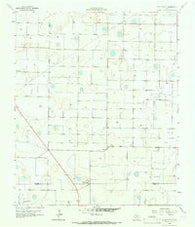 Lockettville Texas Historical topographic map, 1:24000 scale, 7.5 X 7.5 Minute, Year 1965