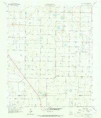 Lockettville Texas Historical topographic map, 1:24000 scale, 7.5 X 7.5 Minute, Year 1965