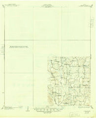 Lockhart Texas Historical topographic map, 1:62500 scale, 15 X 15 Minute, Year 1930