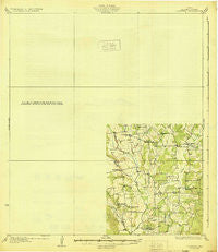 Lockhart Texas Historical topographic map, 1:62500 scale, 15 X 15 Minute, Year 1930
