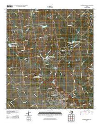 Lockhart North Texas Historical topographic map, 1:24000 scale, 7.5 X 7.5 Minute, Year 2010