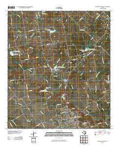 Lockhart North Texas Historical topographic map, 1:24000 scale, 7.5 X 7.5 Minute, Year 2010