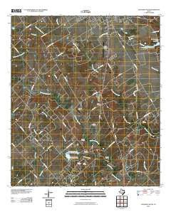 Lockhart South Texas Historical topographic map, 1:24000 scale, 7.5 X 7.5 Minute, Year 2010